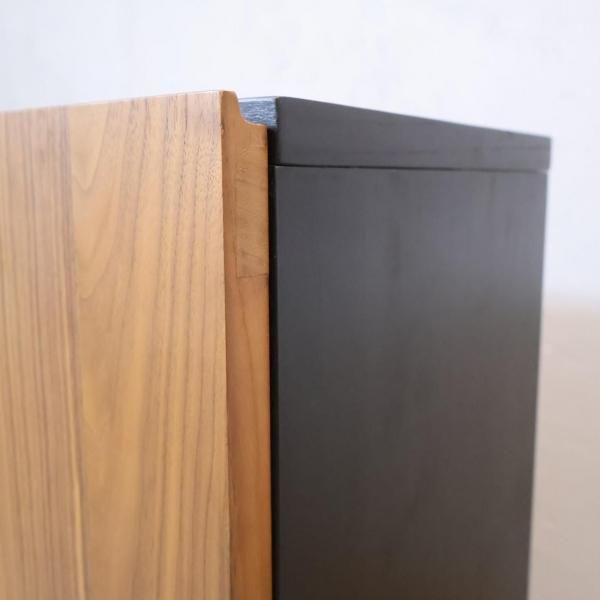 起立木工 ノーブル キャビネット サイドボード リビングボード 桐×ウォルナット KIRITSU MOKKO(起立木工)で取り扱われていたノーブル