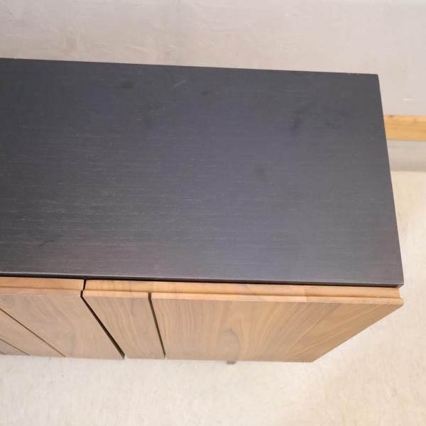 起立木工 ノーブル キャビネット サイドボード リビングボード 桐×ウォルナット KIRITSU MOKKO(起立木工)で取り扱われていたノーブル