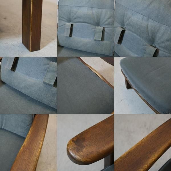 飛騨清見工房 ナラ材 天然木 アームソファ 楢材 アームチェア シングルソファ 飛騨清見工房 ナラ材 天然木 アームソファ 楢材 アームチェア