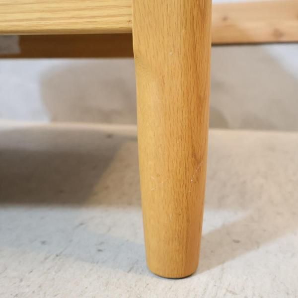 値下柏木工 OGA59 オットマン 2019年製 オーク材 ホワイトオーク色 布 値下柏木工 OGA59 オットマン 2019年製 オーク材 ホワイトオーク