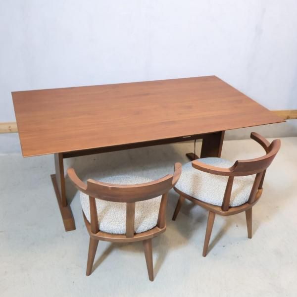 シギヤマ フォーピース リッジ ウォールナット材 ダイニングテーブル テーブル シギヤマ フォーピース リッジ ウォールナット材 ダイニング