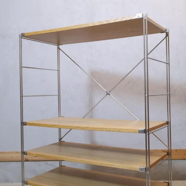 廃盤　ユニットシェルフ 無印良品 ／ MUJI ／ オーク材ユニットシェルフ ／ 廃盤品