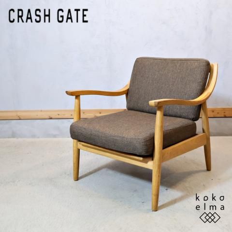 北欧　ベンチ　L字型　クラッシュゲート　イージーライフ　ウォールナット　nz Easy Life CAIN BENCH / イージーライフ カイン ベンチ 肘無