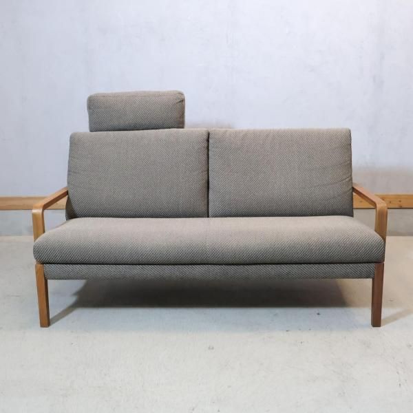 カリモク WU46 ソファ karimoku(カリモク家具)のWU46 ウォールナット材 2人掛けソファ