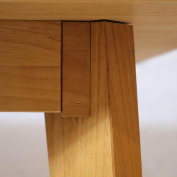 モモナチュラル VIBO アルダー材天然木 北欧風 ダイニングテーブル MOMO natural モモナチュラル VIBO アルダー ダイニングテーブル