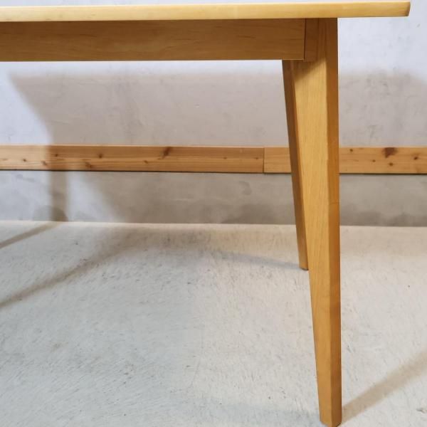 モモナチュラル VIBO アルダー材天然木 北欧風 ダイニングテーブル MOMO natural(モモナチュラル)の人気シリーズVIBOのダイニング