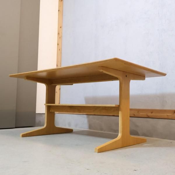 美品　MUJI 無印良品　ダイニングテーブル　オーク無垢材　北欧 MUJI 無印良品 REAL FURNITURE リアルファニチャー オーク材