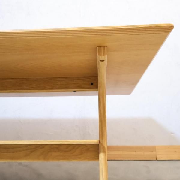 廃盤希少 無印良品 ダイニングテーブル オーク材 美品・廃盤希少☆無印 無垢材ダイニングテーブル・オーク材・幅