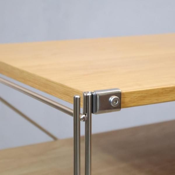 無印良品(MUJI)の人気のオーク材×スチール ユニットシェルフ