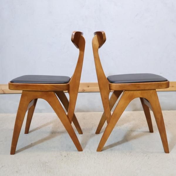 市場家具(ICHIBA)のhommage(オマージュ)ダイニングチェア2脚セットです