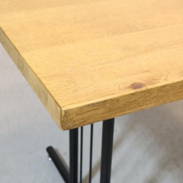 取付無料！クラッシュゲート グリッド2 おしゃれアンティークダイニングテーブル Knot antiques GRIT II TABLE 1100 / ノットアンティークス