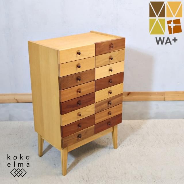 KAZAMA FURNITURE木製チェストタンス【引取東京都内orたのメル便】 KAZAMA FURNITURE木製チェストタンス【引取東京都内orたのメル便