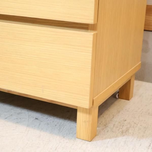 極美品 MUJI 無印良品 ４段チェスト 足つき 廃盤品 シンプル モダン 北欧 極美品 MUJI 無印良品 4段チェスト 足つき 廃盤品 シンプル
