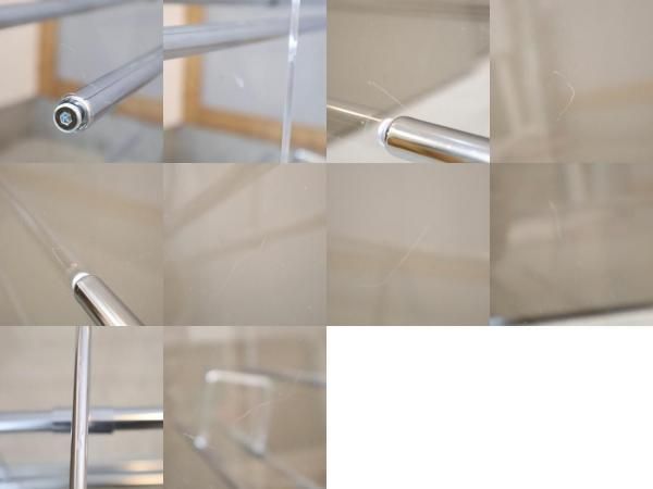 Lumiere/ルミエル アクリル ブックシェルフ 本棚 スペースエイジ モダン dinos Lumiere/ルミエル クリアブックシェルフ 幅102cm 本棚 ラック