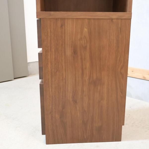 HOTTA WOODY(堀田木工所)のアールデザインシリーズ デスクサイドラック