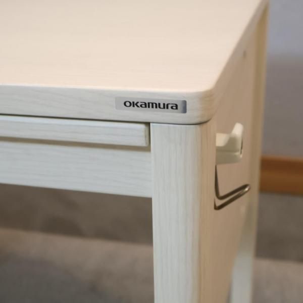 【送料込み】オカムラ　学習机　ホワイト鏡面仕上げ 楽天市場】オカムラ WEB公式ショップ限定 学習机 勉強机