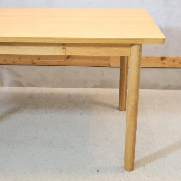 ウニコ　クラルス　ダイニングテーブル unico ウニコ CRAFF クラフ ダイニングテーブル W1600 オーク