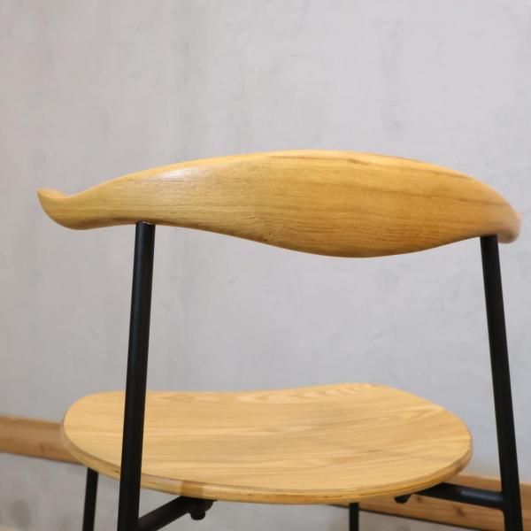 クラッシュゲート NOR ノル RAUL ラウル アッシュ材 ダイニングチェア NOR RAUL CHAIR / ノル ラウル チェア 張座 - インテリア・家具