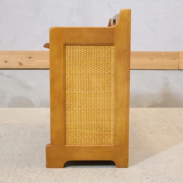 カリモク　karimoku シューズラック　マガジンラック　ラタン　セット Amazon.co.jp: 高級カリモク Karimoku大理石調トップシューズ