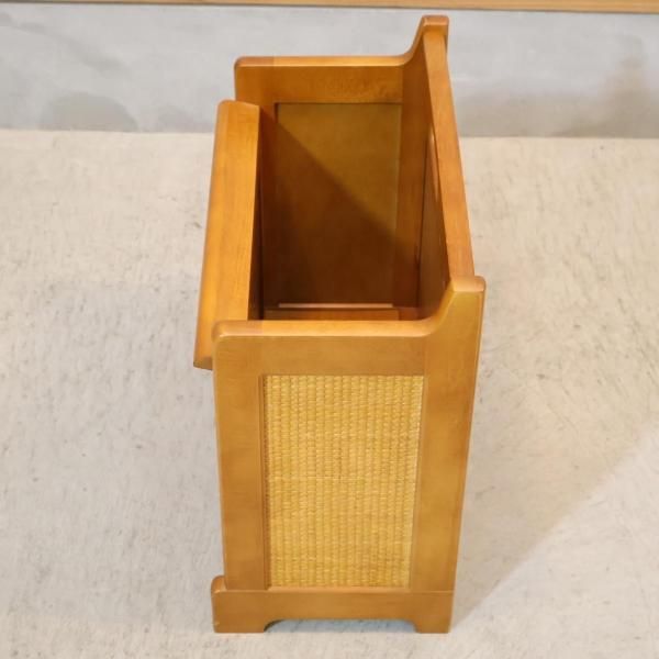 カリモク　karimoku シューズラック　マガジンラック　ラタン　セット 1_095ab83b-0b09-40df-93e3-