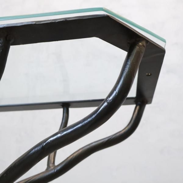 アトリエジュンコ ガラス ブランチアーム コンソールテーブル