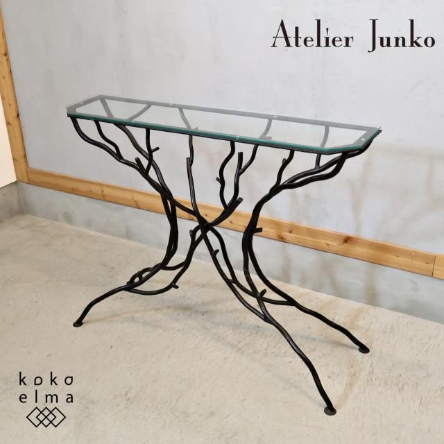 【かなた】まふてるローテーブル　未使用品 不二貿易 センターテーブル 幅80cm ガラス 木製 引き出し付 ロー