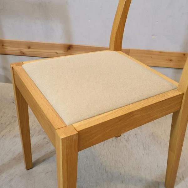 無印良品 オーク無垢材 チェア2脚セット　廃番 人気の無印良品(MUJI)のオーク無垢材を使用したダイニング