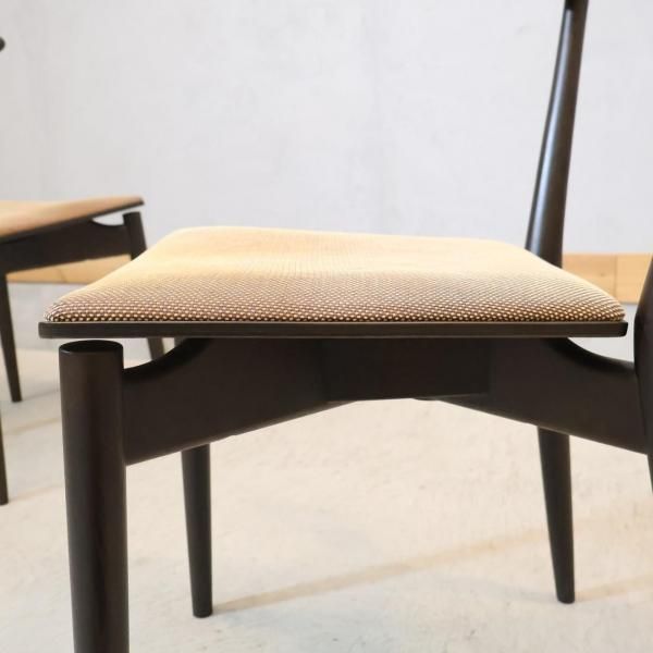 ꧁旭川家具꧂CONDE HOUSE カンディハウス ダイニングチェア2脚 旭川家具 カンディハウス ダイニングチェア ルントオム チェアー