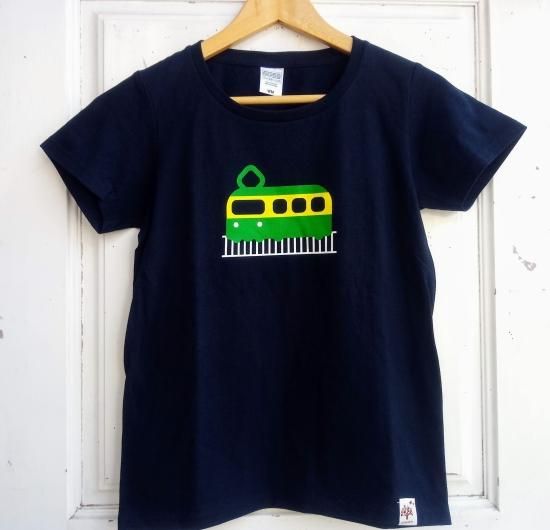 江ノ電 大人用Tシャツ - 鎌倉モチーフのオリジナルデザインショップ