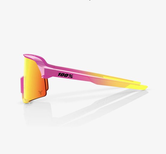タティスJr 100％サングラス Pink / Yellow コラボモデル S3