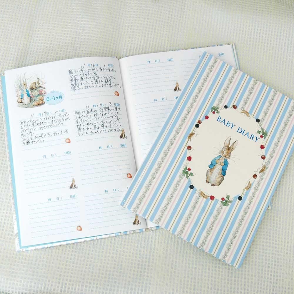 ピーターラビット ぬいぐるみ 育児日記 赤ちゃん日記 シール ポストカード100 ピーターラビット ぬいぐるみ 育児日記 赤ちゃん日記 シール ポスト