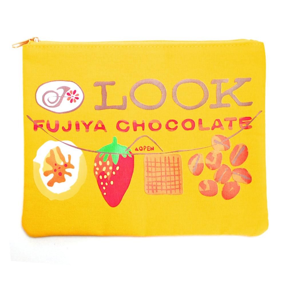 ルック チョコレート フラットポーチ Look 不二家お菓子雑貨 Pe 1221 Pk キャラコ キャラクターグッズストア ルック チョコレート フラットポーチ Look 不二家お菓子雑貨 Pe 1221 Pk キャラコ キャラクターグッズストア
