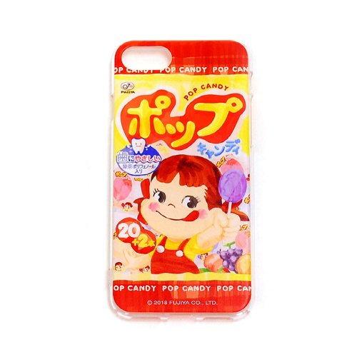 ペコちゃん　POPキャンディ iPhoneケース（不二家お菓子雑貨）　　PK