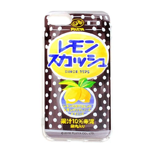 レモンスカッシュ　iPhoneケース　（不二家飲料雑貨）　PK