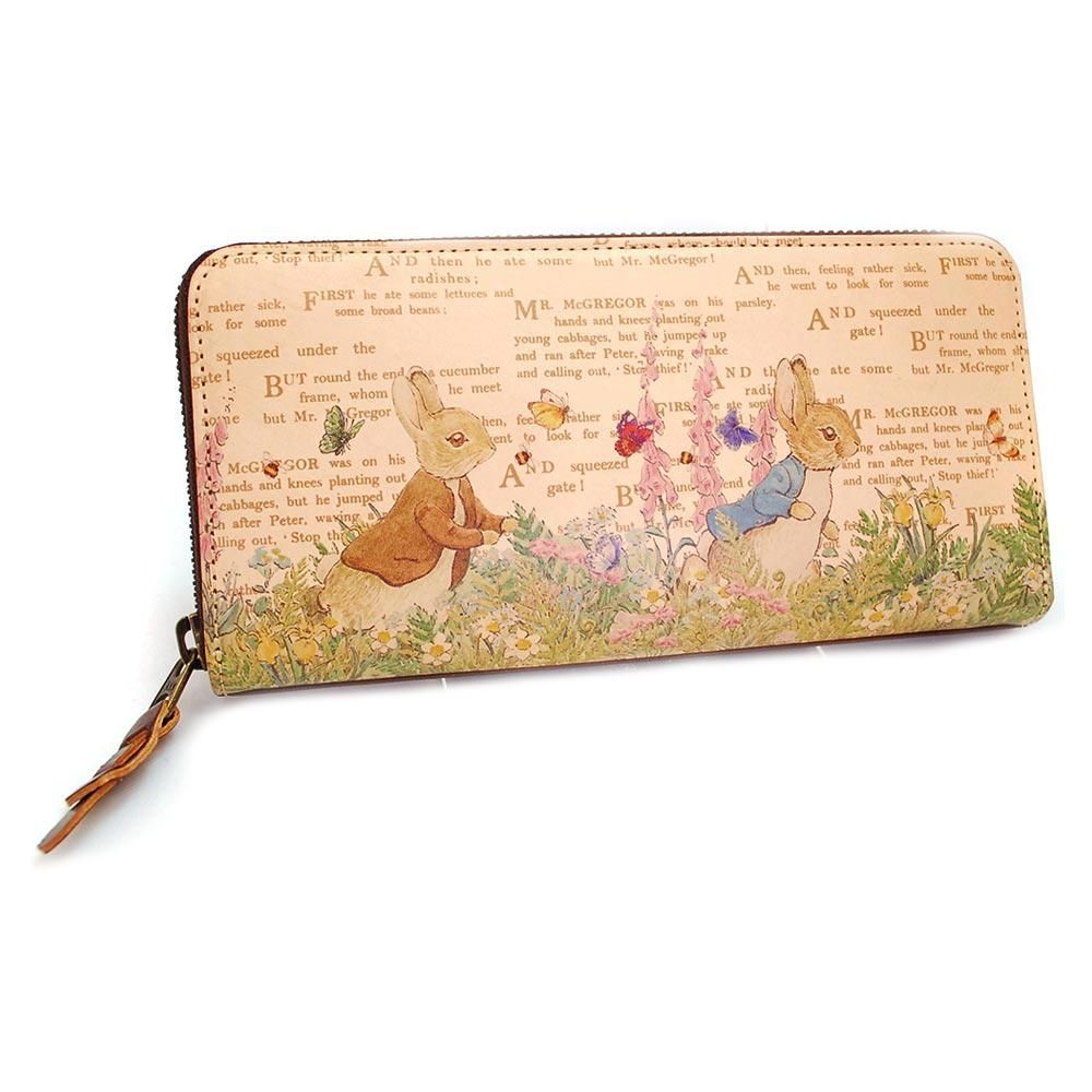 ピーターラビット ラウンドジップ長財布 Peter Rabbit Story Spring キャラコ キャラクターグッズストア