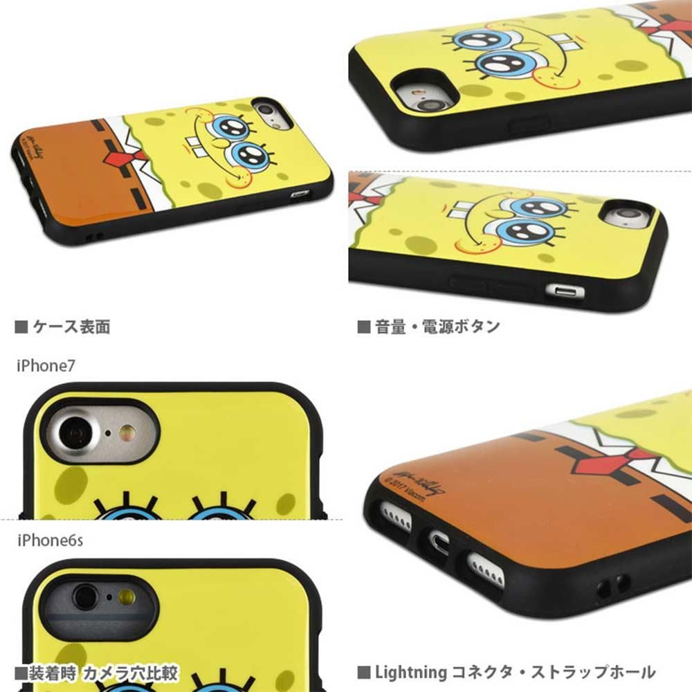 生産終了品 スポンジ ボブ スポンジ ボブ Iphone8 7 6s 6対応iiiifit イーフィット ケース B 49b キャラコ キャラクターグッズストア