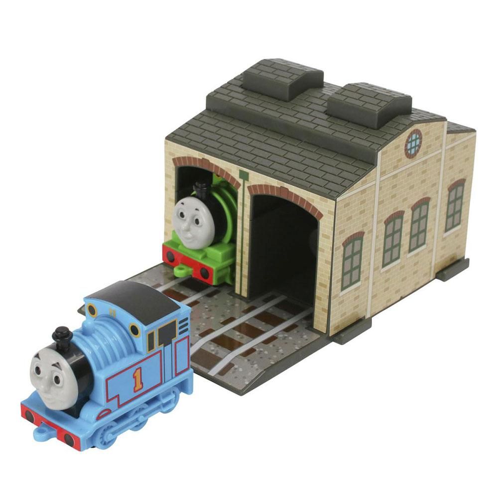 きかんしゃトーマス トーマス パーシー機関庫よ いドン 1659 キャラコ キャラクターグッズストア