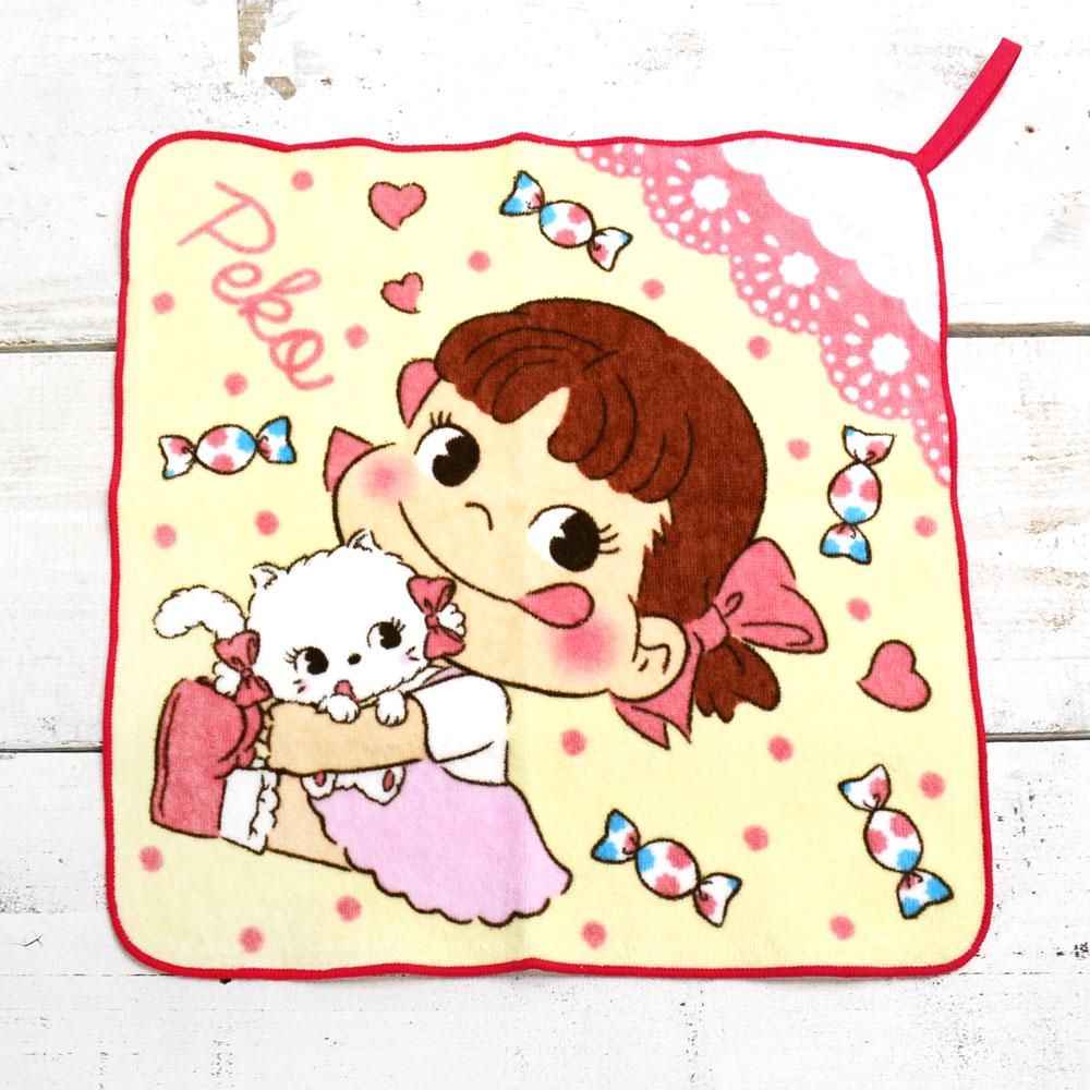 ループタオル かわいいペコちゃん Pk キャラコ キャラクターグッズストア ループタオル かわいいペコちゃん Pk キャラコ キャラクターグッズストア