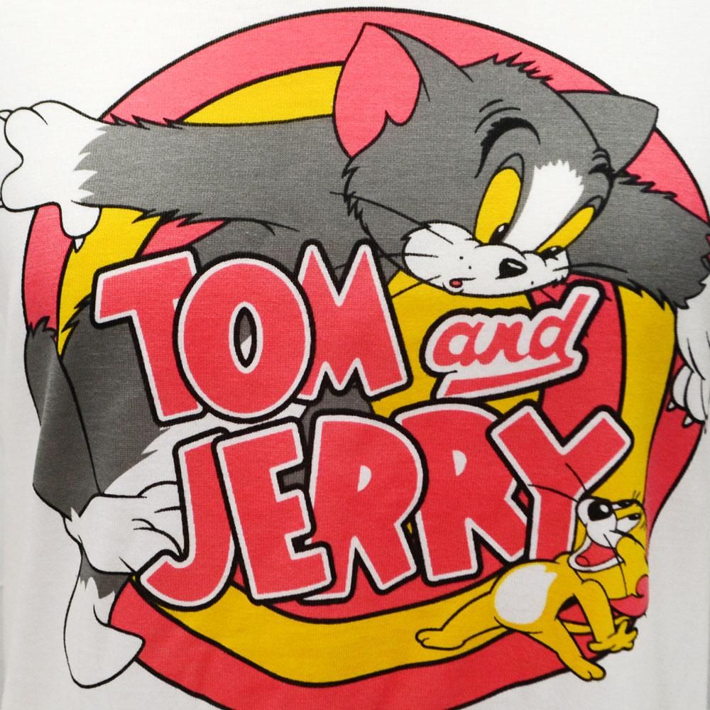 トムとジェリー Tシャツ(サークル)L WBJR1007 - キャラコ トムとジェリー Tシャツ(サークル)L WBJR1007 - キャラコ