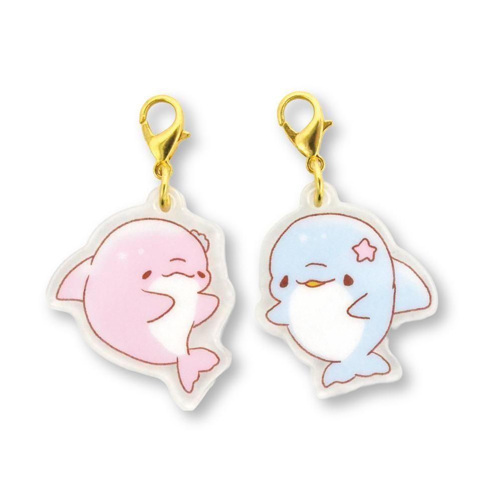 キャラコ <img class='new_mark_img1' src='https://img.shop-pro.jp/img/new/icons11.gif' style='border:none;display:inline;margin:0px;padding:0px;width:auto;' />ゆるいるか(みいるか) アクリルキーホルダー 12344 CH