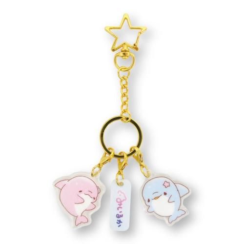 <img class='new_mark_img1' src='https://img.shop-pro.jp/img/new/icons11.gif' style='border:none;display:inline;margin:0px;padding:0px;width:auto;' />ゆるいるか(みいるか) アクリルキーホルダー 12344 CH
