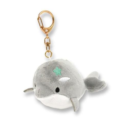 <img class='new_mark_img1' src='https://img.shop-pro.jp/img/new/icons11.gif' style='border:none;display:inline;margin:0px;padding:0px;width:auto;' />ゆるいるか(みいるか) マスコット付きキーチェーン (シャチ) 12435 CH