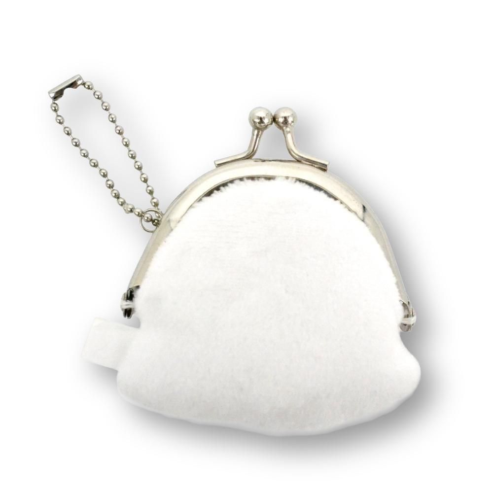 キャラコ <img class='new_mark_img1' src='https://img.shop-pro.jp/img/new/icons11.gif' style='border:none;display:inline;margin:0px;padding:0px;width:auto;' />ゆるいるか(みいるか) ぬいぐるみミニがまぐち (シロイルカ) 12440 CH