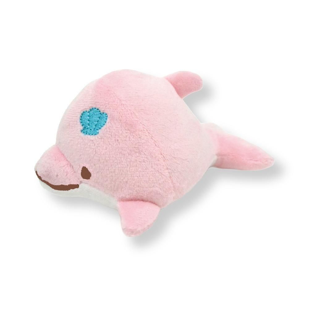 キャラコ <img class='new_mark_img1' src='https://img.shop-pro.jp/img/new/icons11.gif' style='border:none;display:inline;margin:0px;padding:0px;width:auto;' />ゆるいるか(みいるか) ぬいぐるみ 15cm (ピンクイルカ) 12467 CH