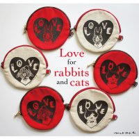 <img class='new_mark_img1' src='https://img.shop-pro.jp/img/new/icons14.gif' style='border:none;display:inline;margin:0px;padding:0px;width:auto;' />Love for rabbits and cats pouch