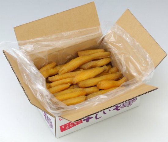 【新物/予約】丸干し バラ詰2kg箱 紅はるか - 茨城県ひたちなか市・東海村の紅はるかを利用した干し芋を生産・販売しております/ほしいも株式会社