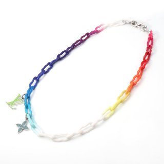 <img class='new_mark_img1' src='https://img.shop-pro.jp/img/new/icons20.gif' style='border:none;display:inline;margin:0px;padding:0px;width:auto;' />LOUIS VUITTON<br>RAINBOW CHARM NECKLACE<br>190,000  36%OFF 121,600