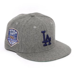 NEW ERA 59FIFTY<br>LOS ANGELES DODGERS<br>50th ANNIVERSRY