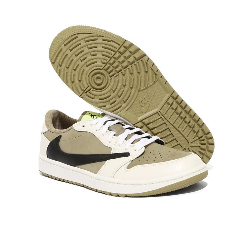 Travis Scott × Nike Air Jordan 1 Low Golf | Neutral Olive