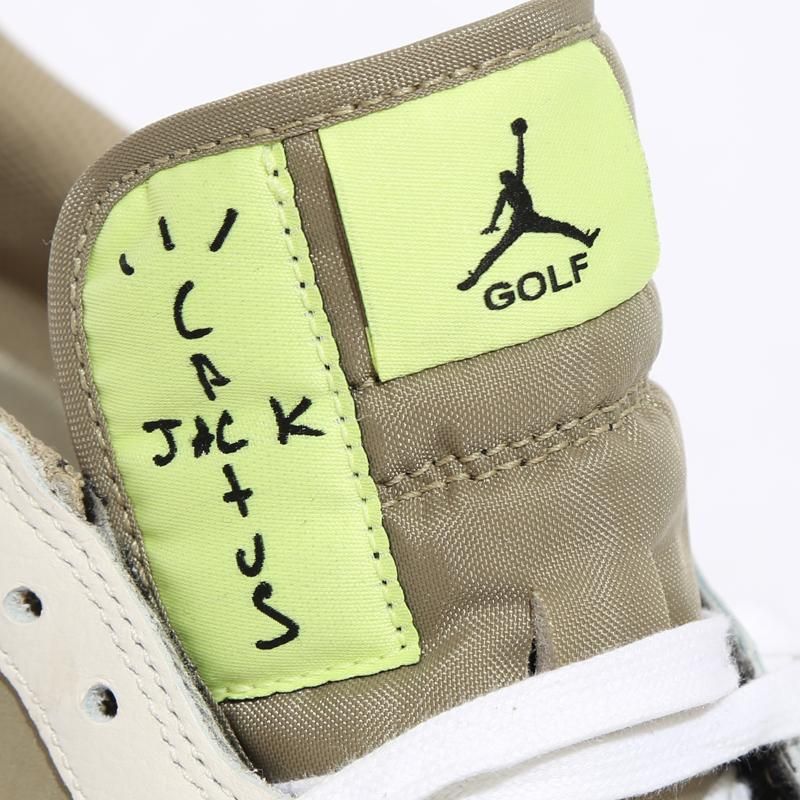 Travis Scott × Nike Air Jordan 1 Low Golf | Neutral Olive - NEWEST